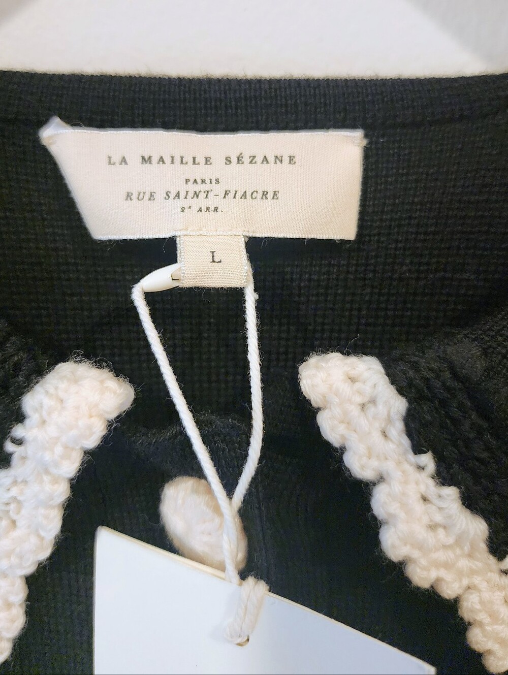 NWT Sezane Bettany Wool Cardigan - Picture 4 of 8